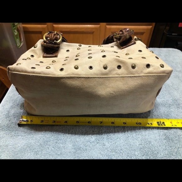 2/20! Red name brand Braided handles w brass hardware & studs. Summer sale! - Picture 9 of 14